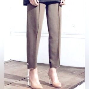 Mason Martin Margela X H&M Re-Edition Pattern Cut Trouser Pant Green Color SZ 4